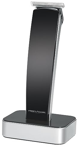 ProfiCare Haarschneidemaschine 0, 3, 6, 9, 12mm Schnittlänge | Barttrimmer Herren mit Edelstahl-Scherkopf | DirectDrive-Funktion | inkl. Netzteil für 100-240V | Bartschneider Herren | PC HSM/R 3051