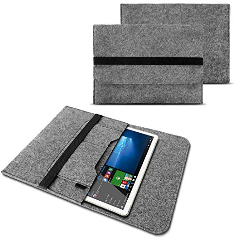 NAUC Schutztasche Hülle kompatibel mit Google Pixel Tablet 11 Zoll 2023 Tasche Schutzhülle Filz Sleeve Case Cover, Farben:Grau