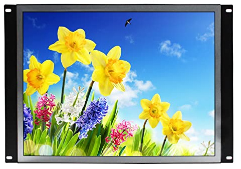 VSDISPLAY Monitor Industriale Portatile, Schermo LCD IPS da 15 Pollici 1024x768