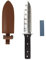 FLORA GUARD Professional Hori Hori Garden Trowel, Multi-Purpose Garden Spade with Leather Sheath, Sharpening Stone Included, Ideal for Planting, Cutting, Weeding and More