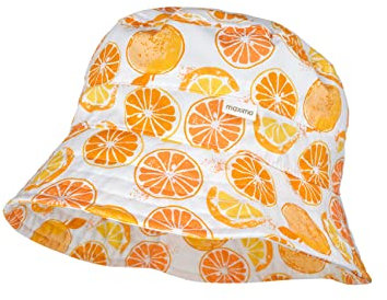 maximo Kids Girl-Sommerhut, Fischerhut, Flapper, ringelblume-gelb, Bedruckt, Sonnenhut Made in Germany (as3, Numeric, Numeric_51)