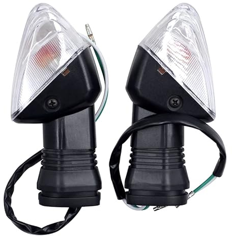 RaamKa Blinker Motorrad Motorrad Blinker Licht Lampe Fit Verwenden for KAWASAKI KLE500 KLE650 Fit Verwenden for VERSYS KLR650 Z1000 Z750 Z750S KLE KLR Z 500 650 750 S Motorrad Blinker
