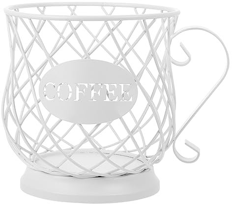 SHOWERORO Porta Cialde Da Caffè Tazza Per Cialde Cestino Per Capsule Organizer Ridotto Ingombro Contenitore Creativo Per Casa E Ufficio