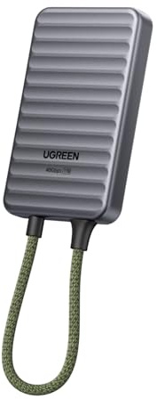 UGREEN NeoDrive Go SSD Portatile 1TB Fino a 4.000 MB/s SSD Esterno USB4 | con Cavo Integrato Compatibile con PC Windows MacOS Linux e Dispositivi Mobili iOS iPadOS Android