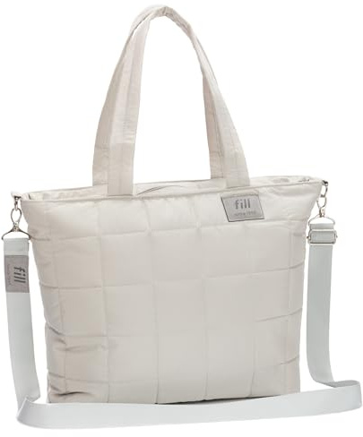 Fillikid Wickeltasche Kinderwagen Organizer Exclusiv | Wickeltasche Organizer, Weekender Damen | Elegante Steppoptik, Kinderwagenhaken, Flaschenwärmer | Windeltasche mit Wickelunterlage für unterwegs