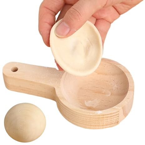 Dumpling Skin Maker – Handheld Kitchen Gadget | Dumpling Skin Machine For Wontons, Buns, Pie, Pastries And Postres, Ideal for Home Kitchen, Baking, Women, Beginner Cooks, And Culinary Entusiasts