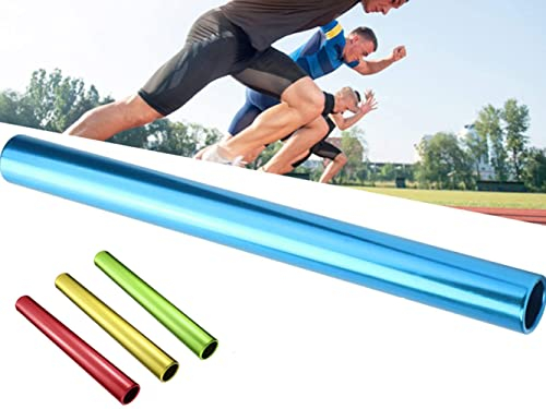 HNJZX Leichtathletik-Getriebe Aluminium eloxiert Relais Taktstock Set Relais Taktstock Leichtathletik Sprint Running für Leichtathletik Sprints Laufset (4