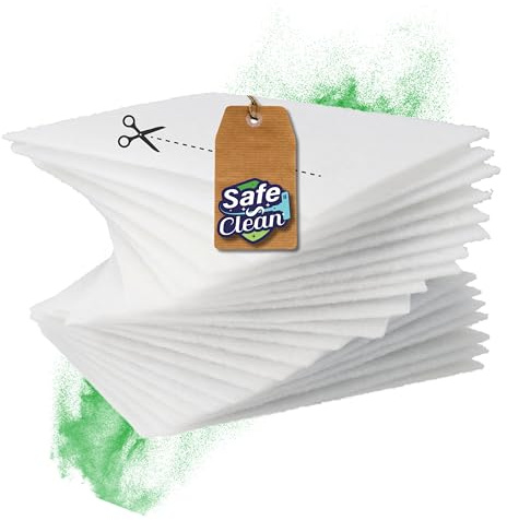 Microsafe® 20x Universal Mikrofilter/Luftfilter/Motorfilter/Abluftfilter/Microfilter/Filtermatte zuschneidbar, ca. 190x150x4mm