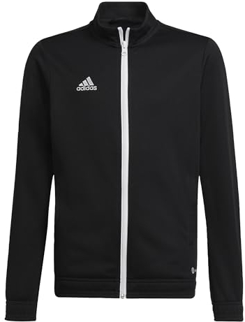 adidas Entrada 22 Track Jacket Chaqueta, Unisex niños, Black, 11-12 Years