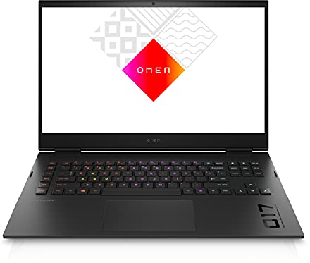 HP Omen Gaming Laptop, 17,3 QHD 240Hz Display, Intel Core i9-13900HX, 32 GB DDR5 RAM, 2 TB SSD, NVIDIA GeForce RTX 4090, Win11, QWERTZ, Schwarz