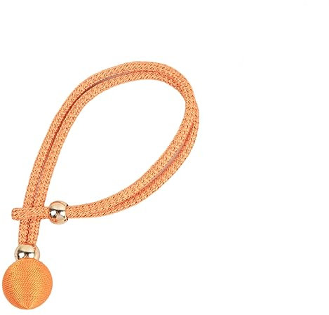 Gardinenbänder 2 Stück Gardinenbänder Unperforiertes Vorhangzubehör Gardinenschnalle Bindeseil Vorhang, Orange