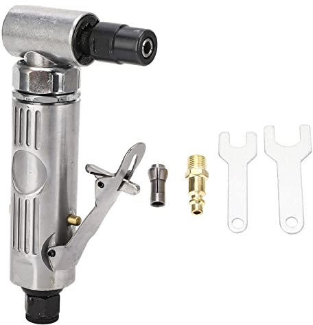 Air Die Grinder, Right Angle Die Grinder Pneumatic Grinder Air Grinder Tool 20000RPM Adjustable Speed Air Die Grinder, Random Orbit Sanders