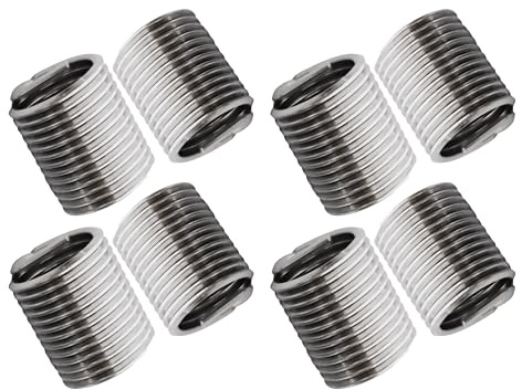 M16 x 2mm x 2D Helicoil Type Screw, 304 Stainless Steel Wire Thread Inserts, Helical Coiled Wire Threaded Sleeve, 20Pcs