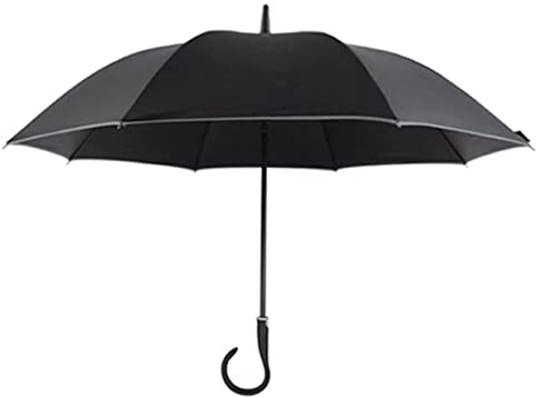 REEKOS Sturmfest Regenschirm Regenschirme Großer Regenschirm Automatikschirm Winddicht Golfschirm Regenfest Businesstauglich Schirm Stark (Color : Black, Size : 103 * 83cm)