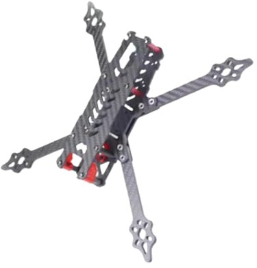 238MM Kohlefaser 5 Zoll Quadrocopter Rahmen Kit kompatibel mit 2205 Motor Kompatibel mit FPV Drohne