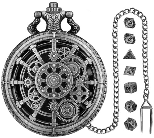 Fickur Set - Vintage Samlarobjekt Metall Bärbar Underhållning, Rollspel Bordsutrustning Tillbehör Hållare