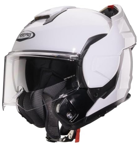 CABERG Trip Mono Casque rabattable XL en blanc