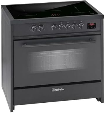 Meireles E913BL Cuisinière Électrique 121L 5 Zones Noire