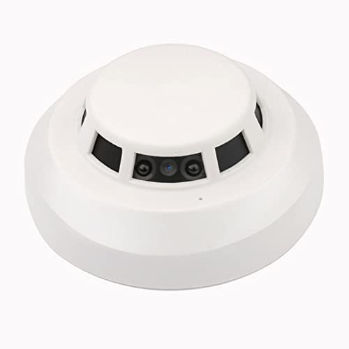 Wi-Fi HD Spy Smoke Detector Hidden Surveillance Alarm Nanny Security Camera Motion Detecor Night Vision IOS/Android app 32GB SD Card Bundle Come In
