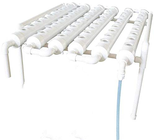 Hydroponic Site Grow Kit 54 emplacements YUNRUX 6 Tubes pour installations hydroculture Garden System Outil à légumes Grow Kit DIY Kit de tondeuses Fleurs Hydroponics