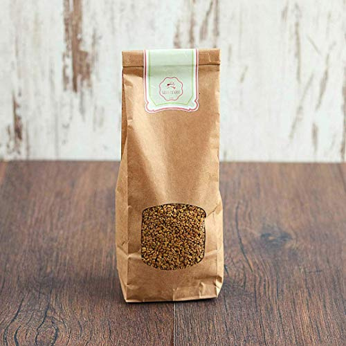 süssundclever.de® Bio Keimsaaten Bockshornklee | Rohkost | 500 g | Keimsprossen | plastikfrei und ökologisch-nachhaltig abgepackt