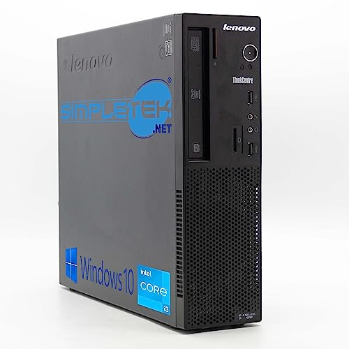 Lenovo COMPUTER FISSO E73 SFF i5 4430S fino a 3.2GHz Aziendale PC Desktop (Ricondizionato) (Con Antenna WiFi USB, 16GB RAM SSD 480GB)