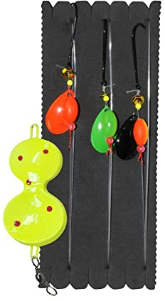Eisele Sea-Fishing Flounder-Spoon-Vorfach Fluo-gelb (30g)