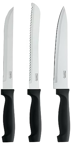 Amefa Merlon Set di 3 coltelli da cucina