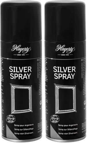 Hagerty Silver Spray Nettoyant pour Objets en Argent, 200 ml, incolore, Taille unique (Lot de 2)