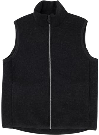 Engel, Herren Fleece Weste, 100% Wolle (kbT, Merino)