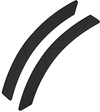 KACEPAR Strisce Protettive per Parafanghi delle Ruote, Strisce Protettive per Parafanghi delle Ruote in Gel di Silice Nero/Bianco, 39 * 3,8 cm / 15,35 * 1,49 pollici per labbra e parafanghi delle