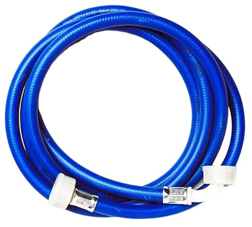 Premium Quality Washing Machine Hose (3.5 metres) Blue Cold Water Fill Inlet Pipe Feed Hose Dishwasher | Washing Machine Inlet Hose Washer.