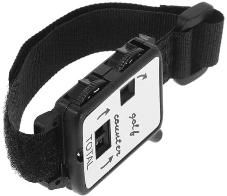 POPETPOP Golf Score Counter and Stroke Clicker Manual Handheld Tally Counter Easy-read Display Portable Golf Clicker for Professional and Amateur Players