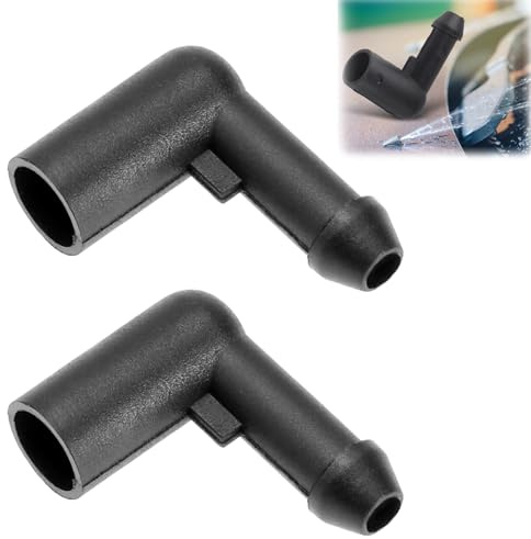 Raheem 13171805 2 Stück Scheibenwischer Schlauch Verbinder für Vauxhall Vastra H/Corsa D/Zafira B Auto Scheibenwaschschlauchverbinder Universal Scheibenwaschanlage Autozubehör 13257350 1452941