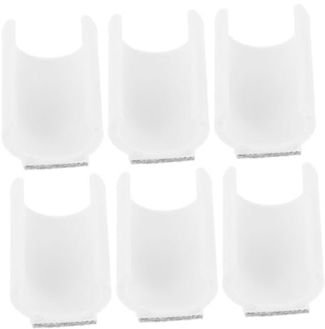 IWOWHERO 6pcs Extra Chair Leg Floor Protectors Non-slip Chair Pads Foot Covers Soft Felt Silent Furniture Leg Caps