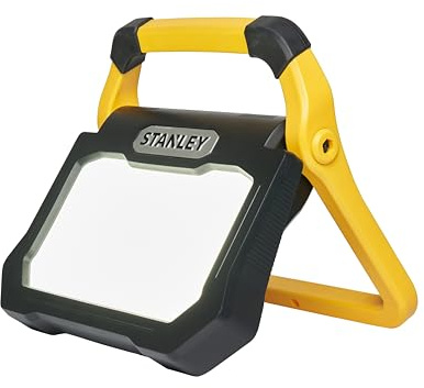 Stanley Lampada da lavoro pieghevole, 60 W, 240 V, offre 2 modalità di funzionamento, on/off. Un diffusore garantisce una comoda illuminazione di lavoro