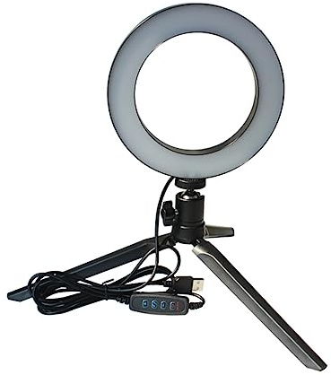 CHICAMPERA Lumière LED Annulaire Lampe LED pour Selfie Et Appareil Photo Éclairage Supplémentaire