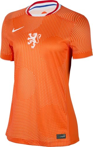 Pays-Bas 2025 Stadium Home (équipe féminine) Nike Dri-FIT Réplique Maillot de Football pour Femme FZ9134