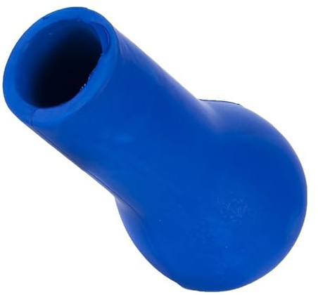 WAZUBC Cojín para Caña de Pescar Parte Superior del Vientre de Poliuretano que Absorbe los Golpes Soporte Redondo para Caña de Pescar que Absorbe los Golpes Protector de Caña de Pescar (Azul)
