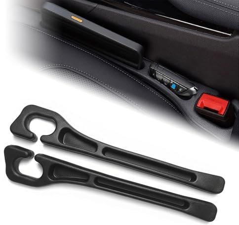 LuminaVerde Relleno de espacios entre asientos de coche, 2 unidades, accesorio de automóvil para el interior, organizador de huecos de asiento para coche y camión