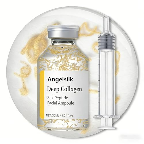 Silk Peptide Intensive Lifting Ampoule | Anti-Aging Serum for Face with Collagen & Peptide Complex | Skin Tightening & Firming for Women | Korean Skincare | Facial Hydration & Brightening | 30ml
