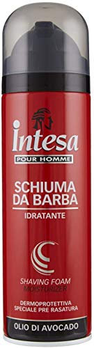 6 x intesa pour Homme – Espuma de afeitar Dermo protet Sportiva con aguacate aceite 300 ml
