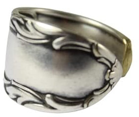 Besteck Schmuck Ring, ca. 66 (21,2) Ring aus Besteck