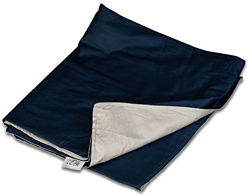Ella Housse de Couette pour Couverture lestée 150 x 200 cm - Fabriqué en 100% Coton - Convient pour 7 kg et 9 kg de Couverture lestée