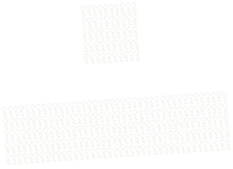 Cabilock 500 Stk Gardinenlaufrolle Gardinenrad Arca-schiene Vorhang-stummgleiter Gardinenbahnriemenscheibe Gardinenhakenrolle Vorhanggleiter Gardinenstange Rolle Decke Tuch Rund Plastik