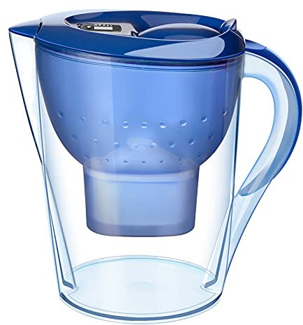 Koanhinn Filtro de agua alcalina filtro de agua 3.5 L para beber filtro de agua 10 tazas activo carbón filtro de limpieza saludable A