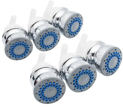 Aqxyxsw Jets d'eau de Douche ABS, Cabine de Douche, Buses de Massage d'acupuncture for Panneau de Douche, Armoire de Salle de Douche, 3 à 6 pièces/Ensemble fangzi (Color : SJ-102-6PCS)