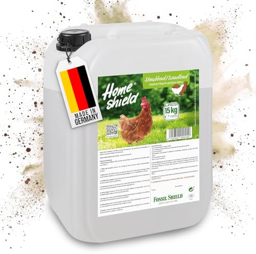 Home Shield Sandbad/Staubbad für Hühner, 15 kg Kanister