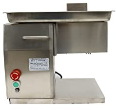 HXLDZOU Commercial Meat Slicer Meat Slicer 3mm Blade 250Kg/Hour Electric Steak Pork Meat Slicer Slicer 110V Chimney Style for Restaurant