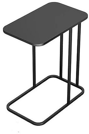 CCYENG Modischer Beistelltisch, C-förmiger Beistelltisch, Couchtisch aus Metall, Marmor, kreativer, einzigartiger Sofa-Beistelltisch, Eck-Nachttisch, Kleiner Raum, Wohnzimmer, Schlafzimme